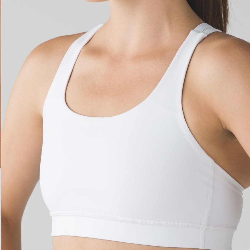 Lululemon Energy Bra in White